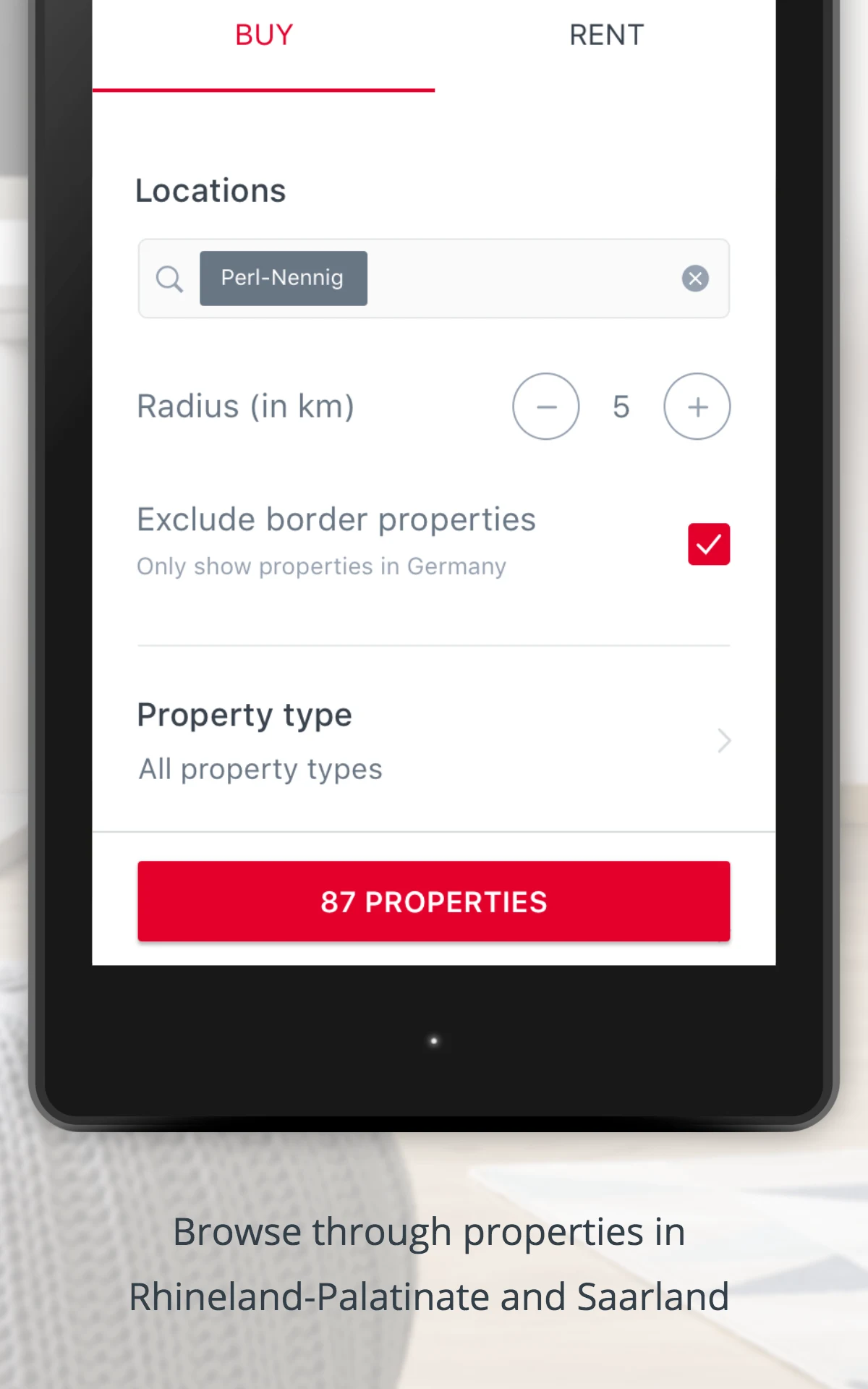 atHome.de Regional Real Estate screenshot