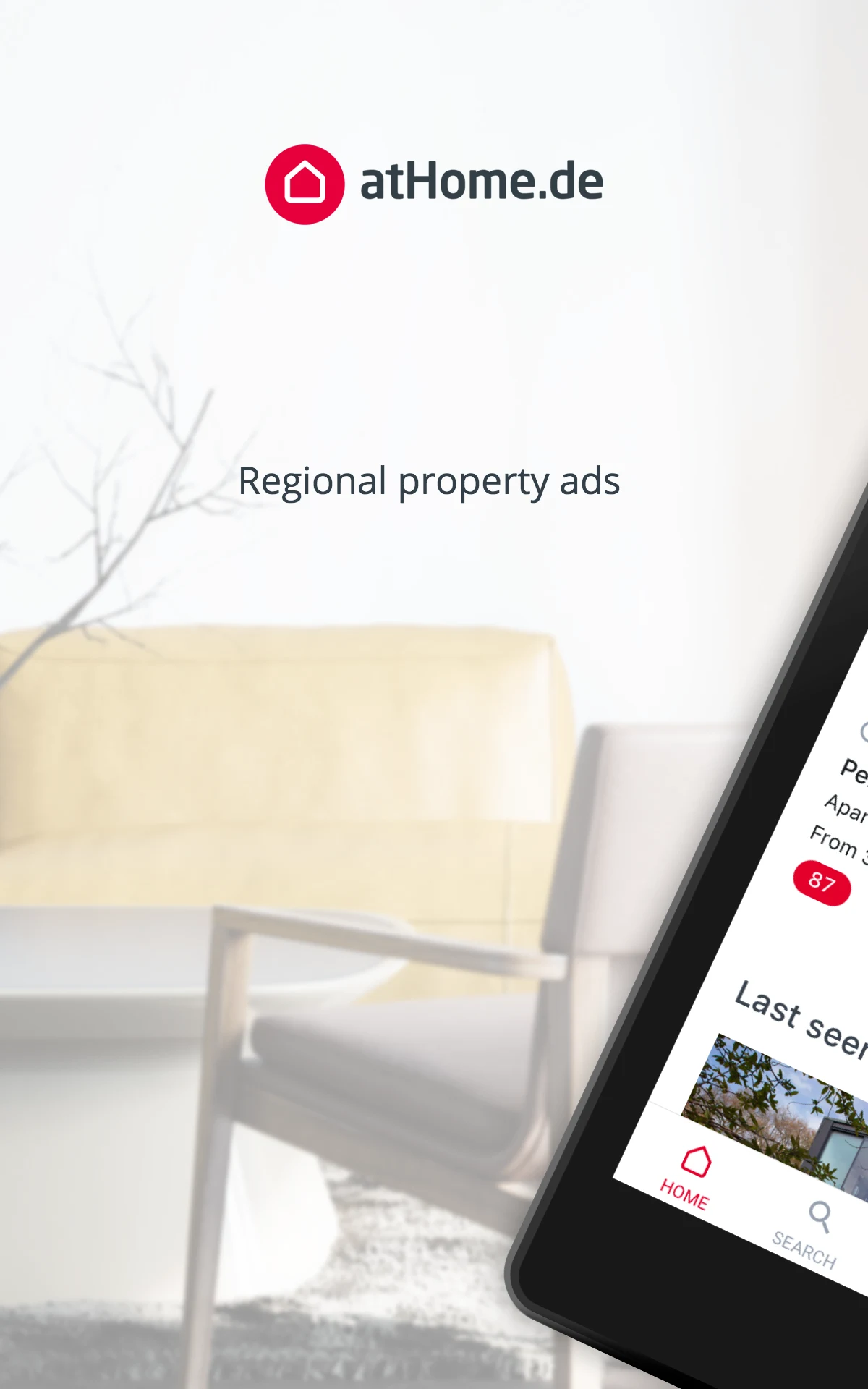 atHome.de Regional Real Estate screenshot